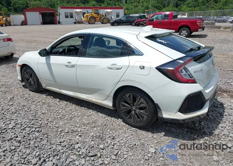 2018 Honda Civic Ex из США, поврежденный, VIN SHHFK7H59JU406793